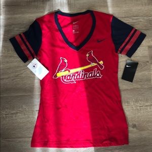St. Louis Cardinals V-neck T-shirt